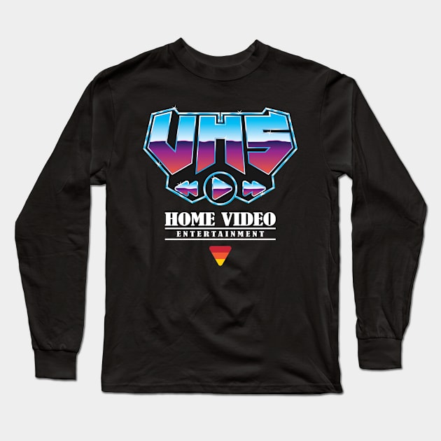 80s VHS Long Sleeve T-Shirt by monsieurgordon